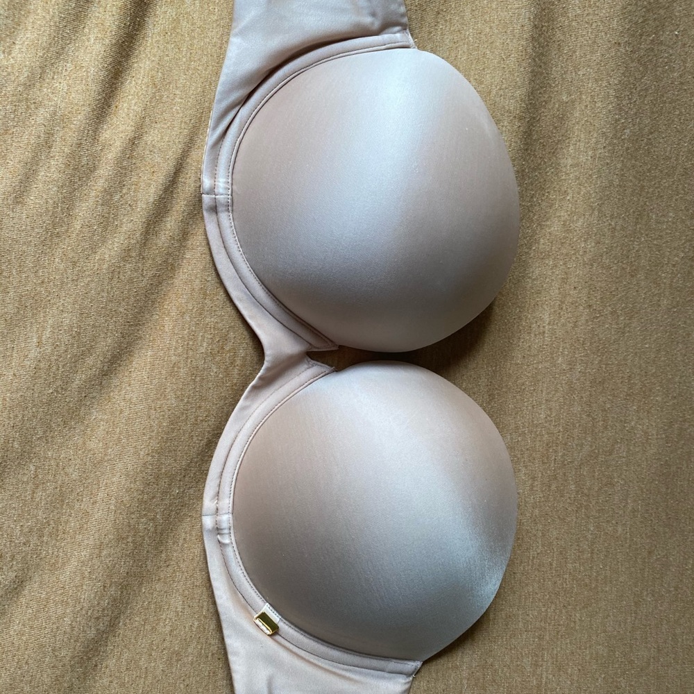 Nude Strapless Very Sexy Push Up Bra